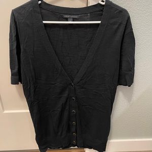 Short sleeve cardigan
